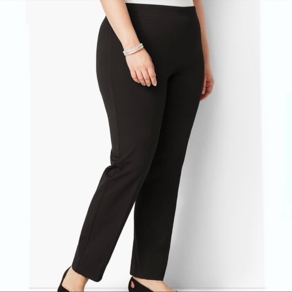Talbots Pants - Talbots Heritage Black Ponte Pants